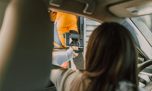 Customer paying thru a Machine