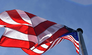 Low Angle Photography of American Flag