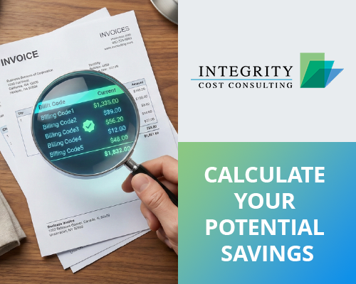 Calculate your potential savings with Integrity Cost Consulting