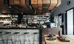 Food on Top of a Wooden Table
