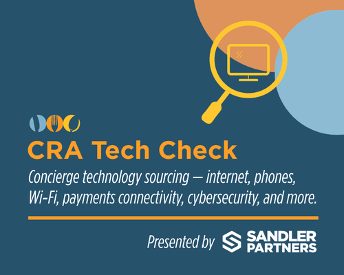 Internet. Phones. Wi-Fi. POS connectivity. Cybersecurity. It all adds up. Learn more about Sandler Partners.