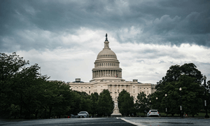 Majestic View of the US Capitol Building in Washington DC